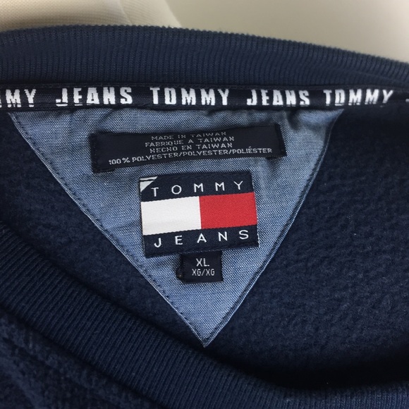 Tommy Hilfiger Vtg Crewneck Sweater Mens Sz XL - Picture 4 of 8